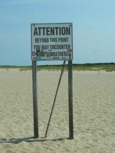 Sandy Hook's Gunnison Beach is the largest clothing-optional beach in the northeastern United States. It is visited by beach goers as far as the Carolinas. 