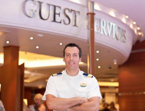 The group coordinator is the "go-to" officer on board ship. He/She is responsible for handling all special group events and requests. 