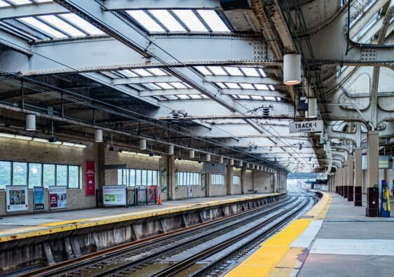 Completed in March 1935, Newark Penn Station is a fine piece of Art Deco architecture.