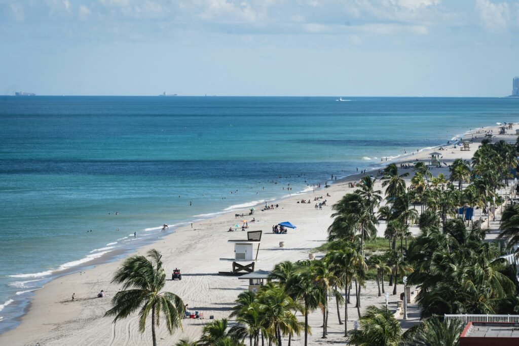 If the hustle and bustle of Miami are too much, the beaches of Hollywood bring a calmness to any vacation.
